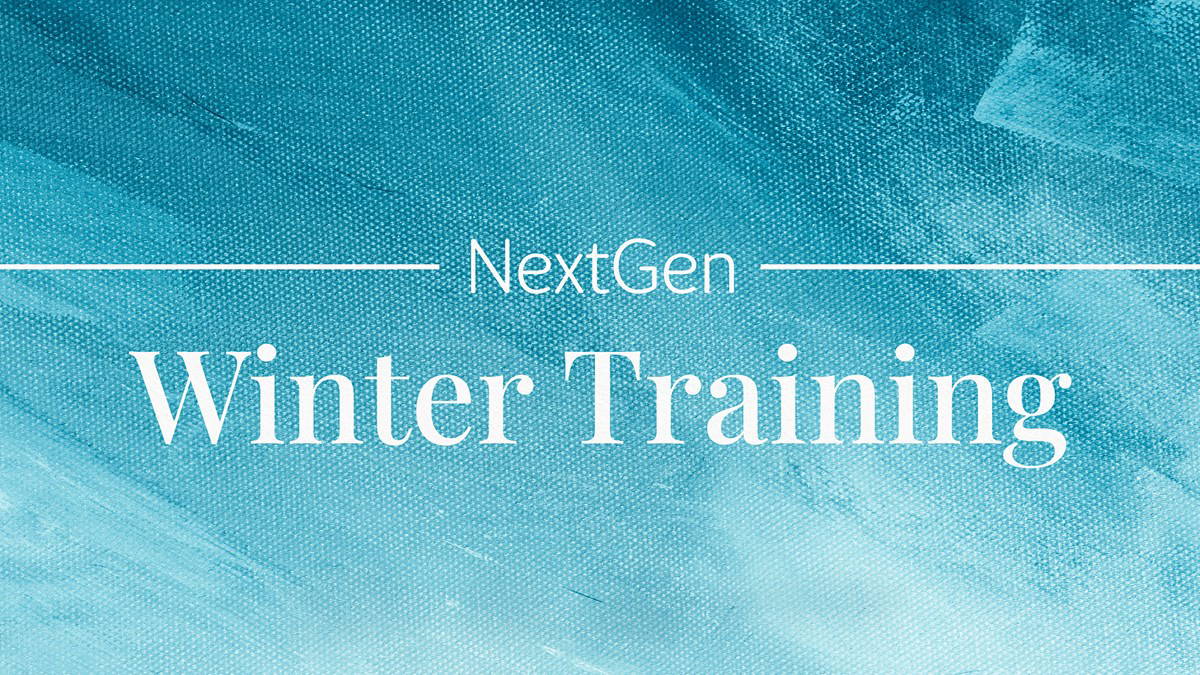 HFBC Event Artwork: NextGen Winter Training
