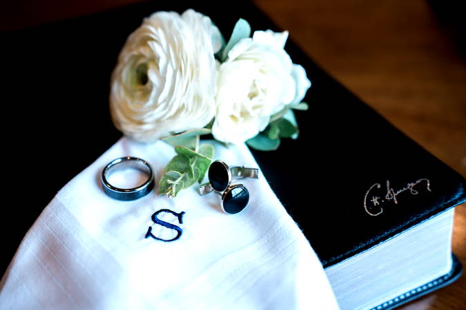 image of a placesettings at HFBC wedding