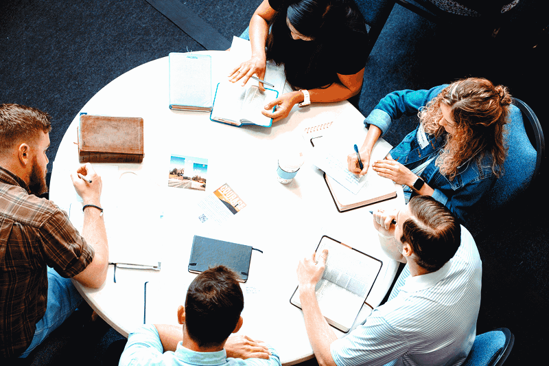 image of bible study